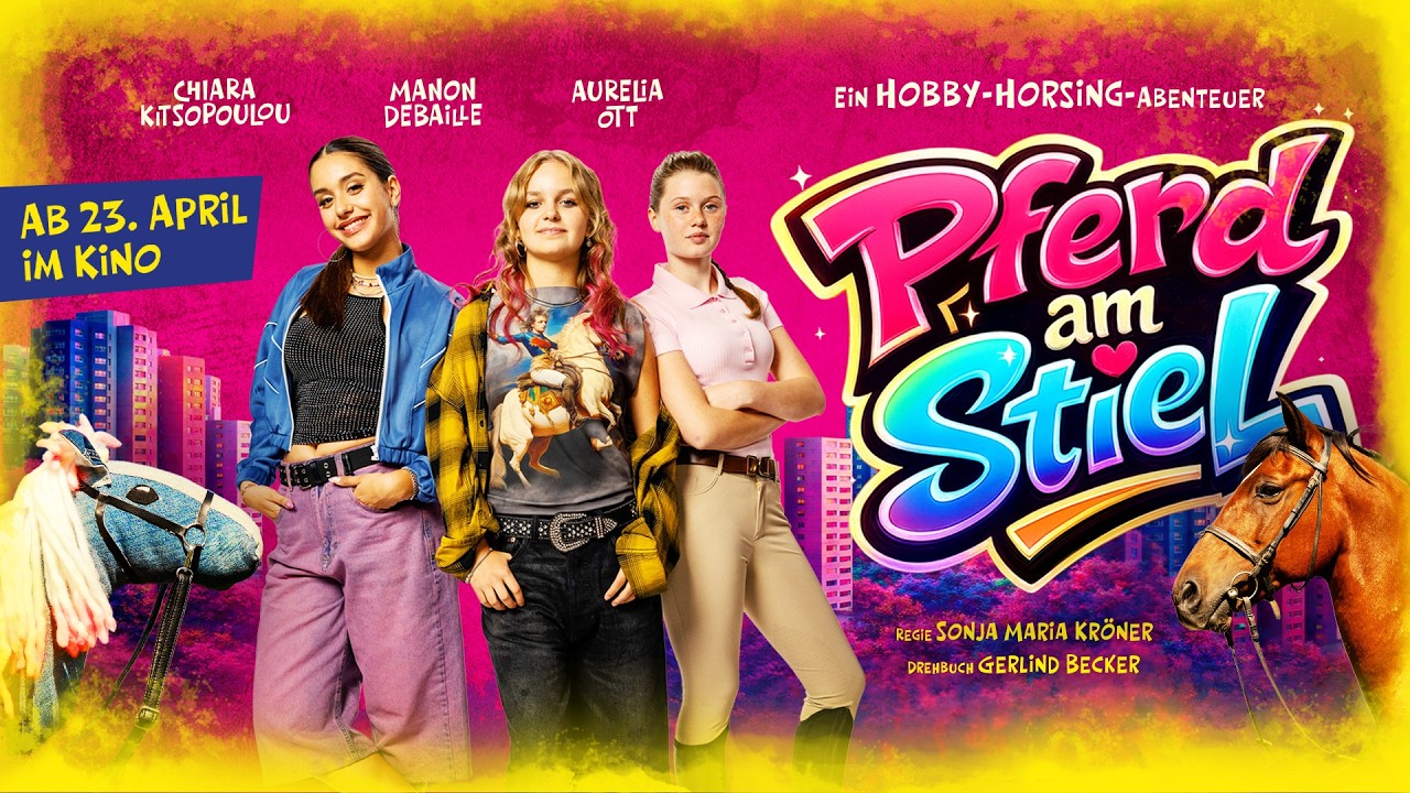 Pferd am Stiel Trailer