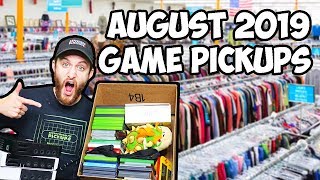 August 2019 Retro Video Game Pickups