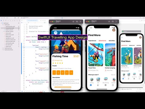 SwiftUI Travelling App Design
