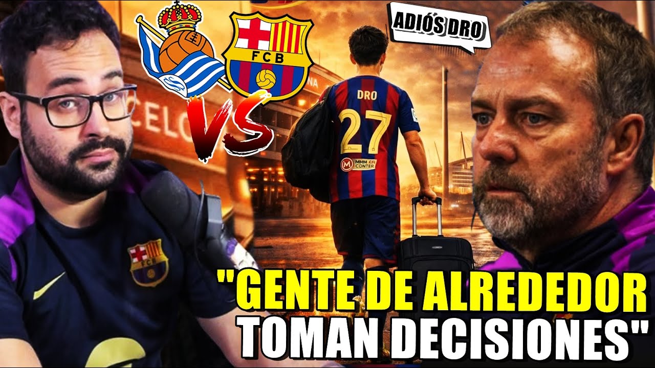 💥FLICK sobre DRO: "GENTE de su ALREDEDOR TOMA DECISIONES" ¡Y MENSAJE CLARO a la MASIA! RDP