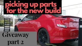 Picking up parts for the new build and giveaway