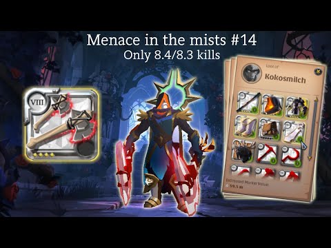 Menace in the mists #14| Bear paws | Only 8.4/8.3 kills | 8.4 Giveaway | Albion Online
