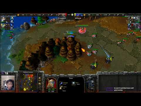 Inspired (HU) vs Sonik (NE) - WarCraft 3- ESL Open Cup EU 66 - WC3117