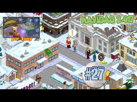 Los Simpson Springfield "Navidad'17: Cap. 27 - Las Misiones de Santa Claus" por Tony