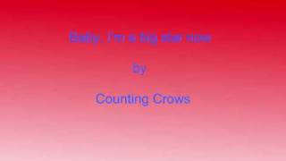 Counting Crows - Baby I&#39;m a Big Star now (Soundtrack: rounders)