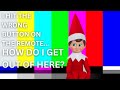 Elf On The Shelf Stuck In The TV 10hr Version