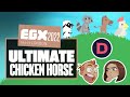 Let's Play Ultimate Chicken Horse PS5 Gameplay ft. @Dicebreaker! - QUIT HORSIN' AROUND - EGX 2022