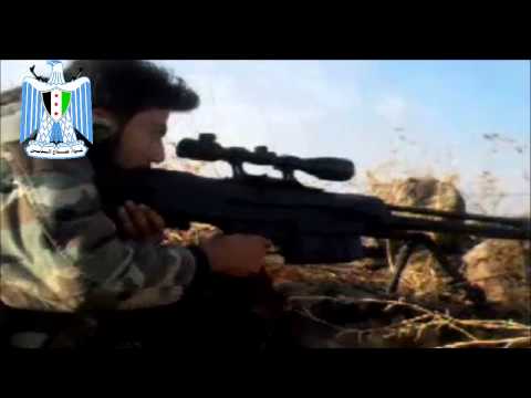 قنص عناصر النظام على جبهة كفرنان من قبل لواء صلاح الدين في ريف حمص