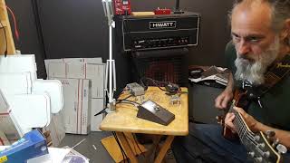 Video thumbnail for Skreddy Cosmos--prototype demo comparing to Maestro Fuzztone by Skreddy Pedals