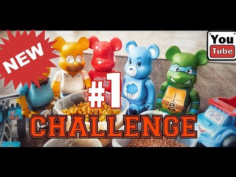 *CHALLENGE*. and  children toy Bearbricks. BOGDANA!!! ЧЕЛЛЕНДЖ или НОВЫЕ ИГРУШКИ БОГДАНА!!!