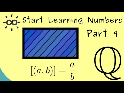Start Learning Numbers Part 9 Rational Numbers Construction