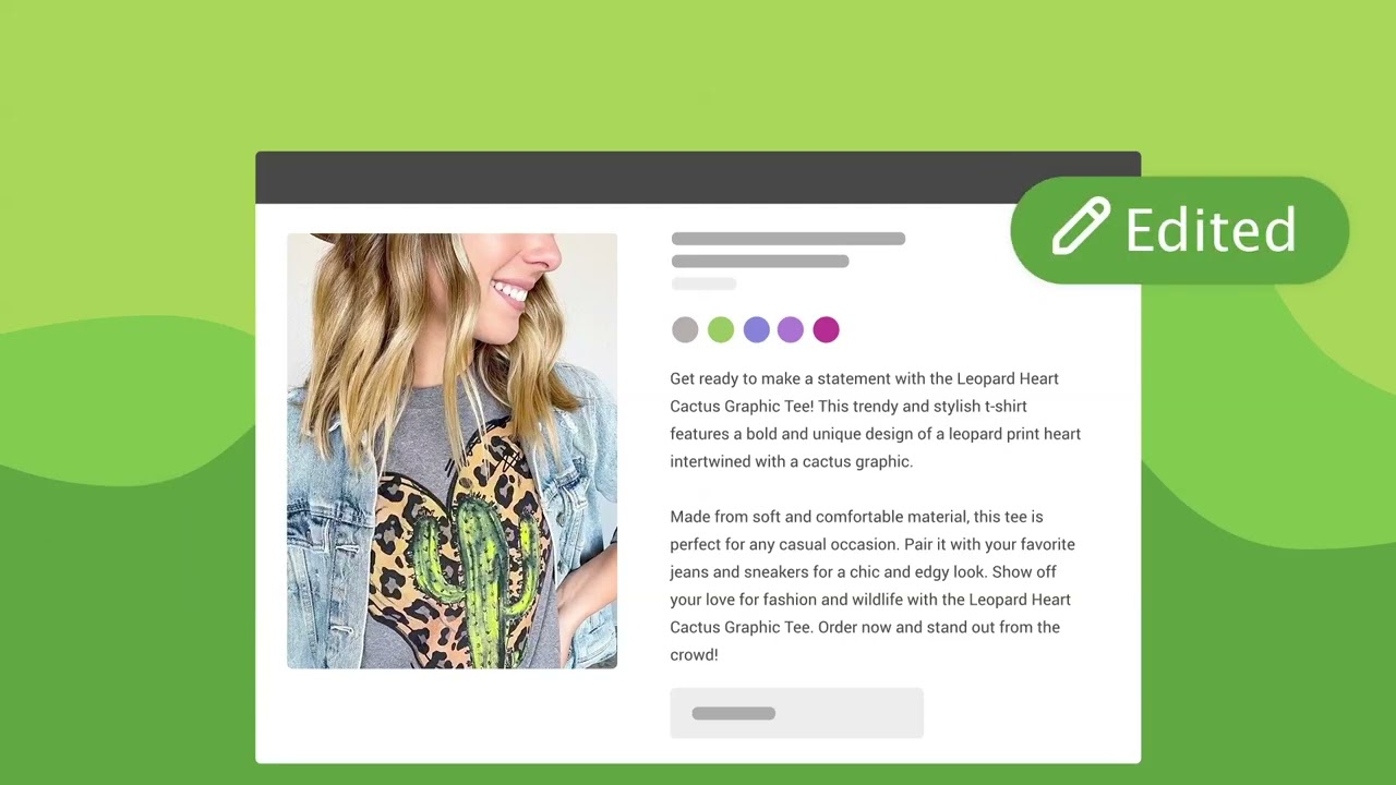 AI ChatGPT Product Description Demo