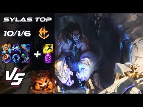 TOP Sylas vs Gnar - EU Challenger Patch 14.22