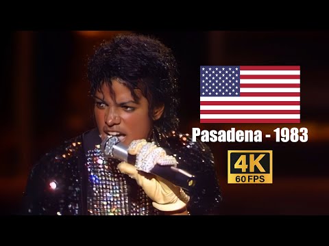Michael Jackson | Billie Jean Motown 25 - Live in Pasadena, CA March 25th, 1983 (4K60FPS)