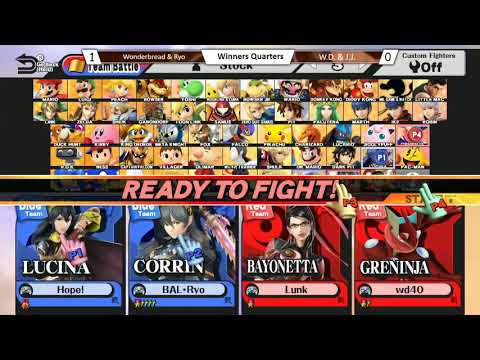 CB18 Doubles  - Ryo & WonderBread Vs. Wounded Dragon & Jurassic Jack SSB4 Winners Quarters