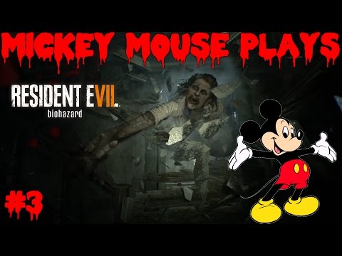Mickey Mouse Plays Resident Evil 7 #3 | Beware Of Spider Bitch!!!