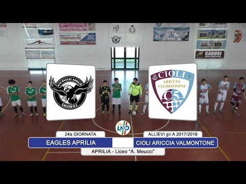 Under 16: Eagles Aprilia vs Cioli Ariccia Valmontone - highlights