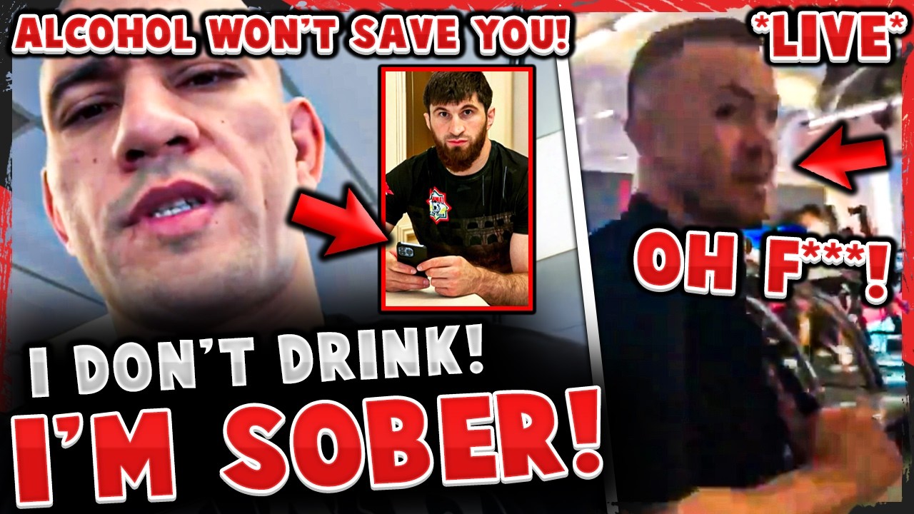 Alex Pereira NOT HAPPY w/ Magomed Ankalaev for ALCOHOL REMARKS! Colby Covington RUNS INTO ENEMY!