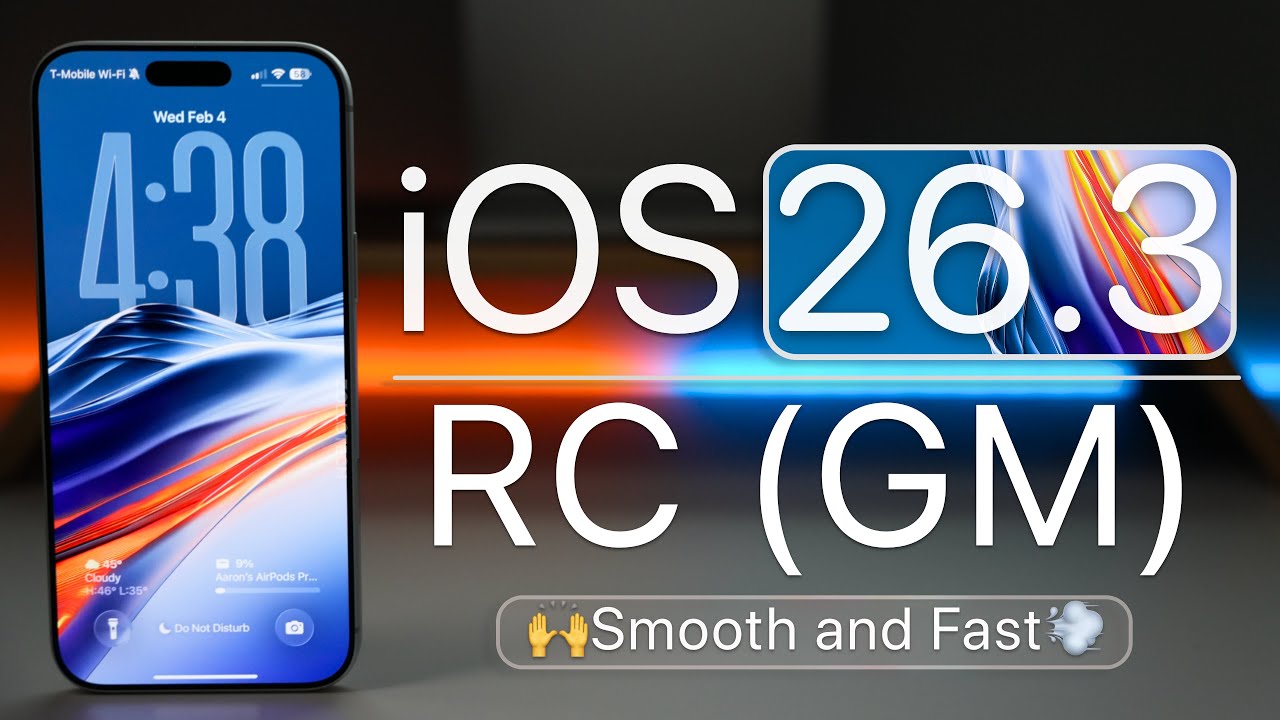 iOS 26.3 RC is Out! - What's New?