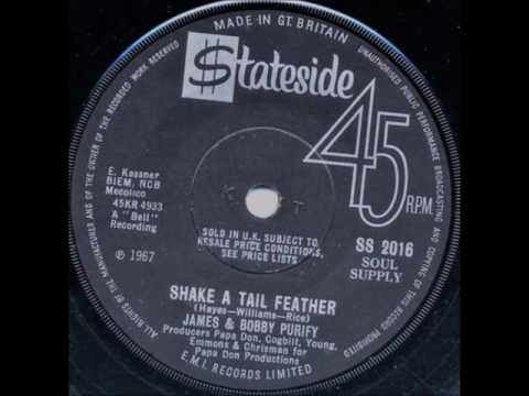 James & Bobby Purify....   Shake a tail feather. 1967