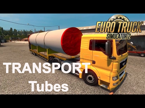 ETS 2 1.27 TSM map & Transport Tubes - Southampton to Dover