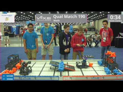 2017 VEXIQ Midd Math Q190 (10158E 3000M) Score 49