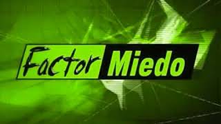 Cartel de Santa Factor miedo