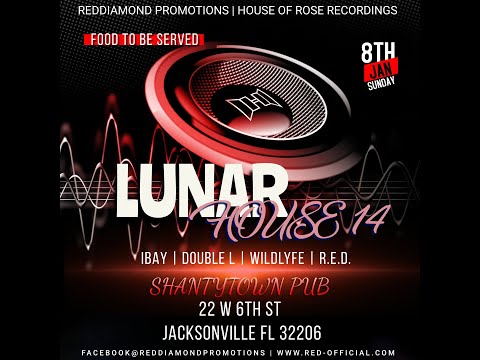 House Music Live: Lunar House 14. - DJ "R.E.D."(9:30pm-11pm)
