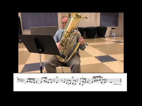 2019-20 NC All State Senior High (11-12) Tuba Etude