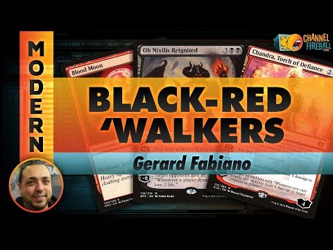Channel GFabs - Modern Black-Red 'Walkers