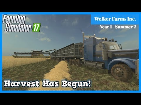 TANKING THE WHEAT PRICE! | Welker Farms Inc. | Year 1, Summer 2 | FS17