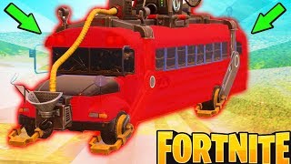 В ФОРТНАЙТ ДОБАВИЛИ КРАСНЫЙ АВТОБУС? 50 НА 50! FORTNITE