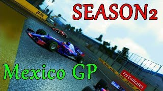 PS4 F1 2017実況 シーズン2 第18戦 メキシコGP決勝！
