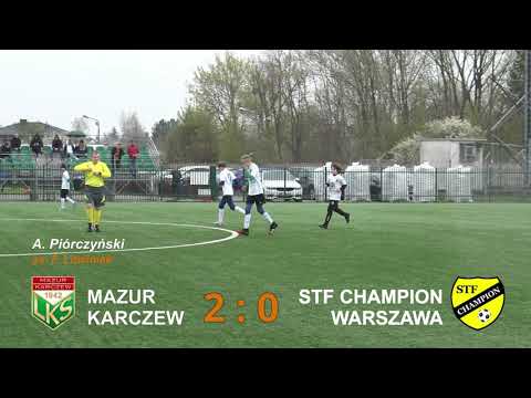 1.05.2021 Mazur Karczew - STF Champion Warszawa 3:2