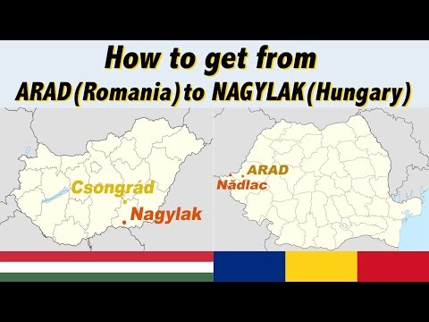 How to get from Arad (Romania) to Nagylak (Hungary)