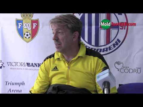 Zoran Vulic dupa meciul Speranta - Sheriff 1-4