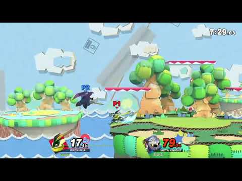 Reptile - A SSBU Greninja Montage