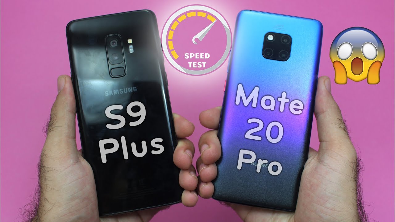 Huawei Mate 20 Pro vs Samsung Galaxy S9 Plus Speed Test! ( S9+ Killer? )😱