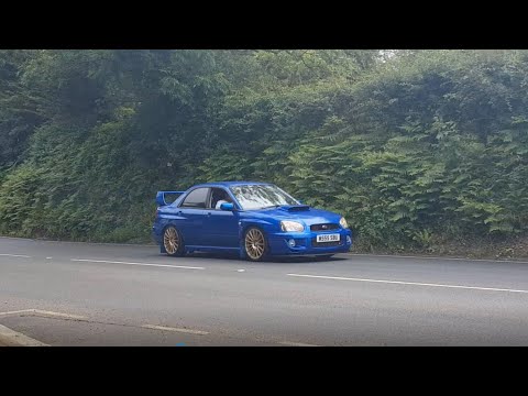 Subaru's Leaving Isle Of Wight Scoob Fest 2021