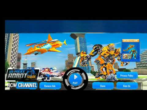 Transform #RobotsHARK game REAL Transformer Robot Shark. Android Gameplay