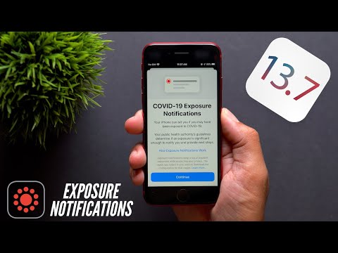 iOS 13.7 Released! Exposure Notifications Live!