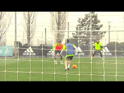 We think Isco scored the coolest goal in training today...