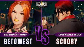FF:CotW 🐺 BETOWEST (Mai Shiranui) vs SCOOBY (Kim Kaphwan)⭐Replay Match - FATAL FURY: CotW - 9/26