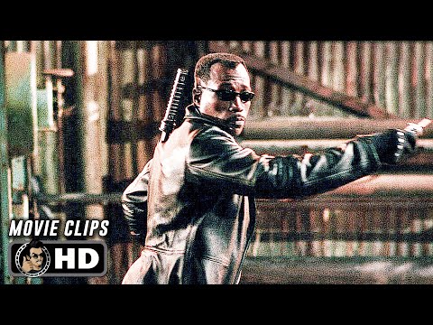 BLADE TRINITY CLIP COMPILATION (2004) Sci-Fi, Wesley Snipes
