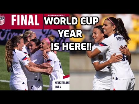 USWNT VS NEW ZEALAND!! WORLD CUP YEAR! WHO IS MAKING THEIR CASE? PEOPLE ARE NOT HAPPY WITH HBO MAX?