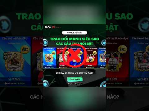 Siêu giảm giá ra icon tại FC Mobile VN? #FCM_BanCapNhatSinhNhat #FCM_Ann1versary #NhaSangTaoFCM