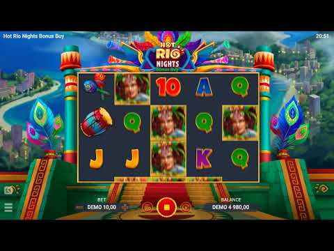 Hot Rio Nights Bonus Buy – Video Gameplay