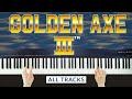 Golden Axe III On A Piano All Tracks Sheet Music Synthesia Tutorial Midi