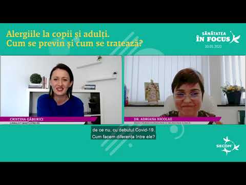 Alergiile la copii și adulți — prevenție și tratament