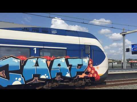 Treinen op station Lansingerland-Zoetermeer | 19 aug.